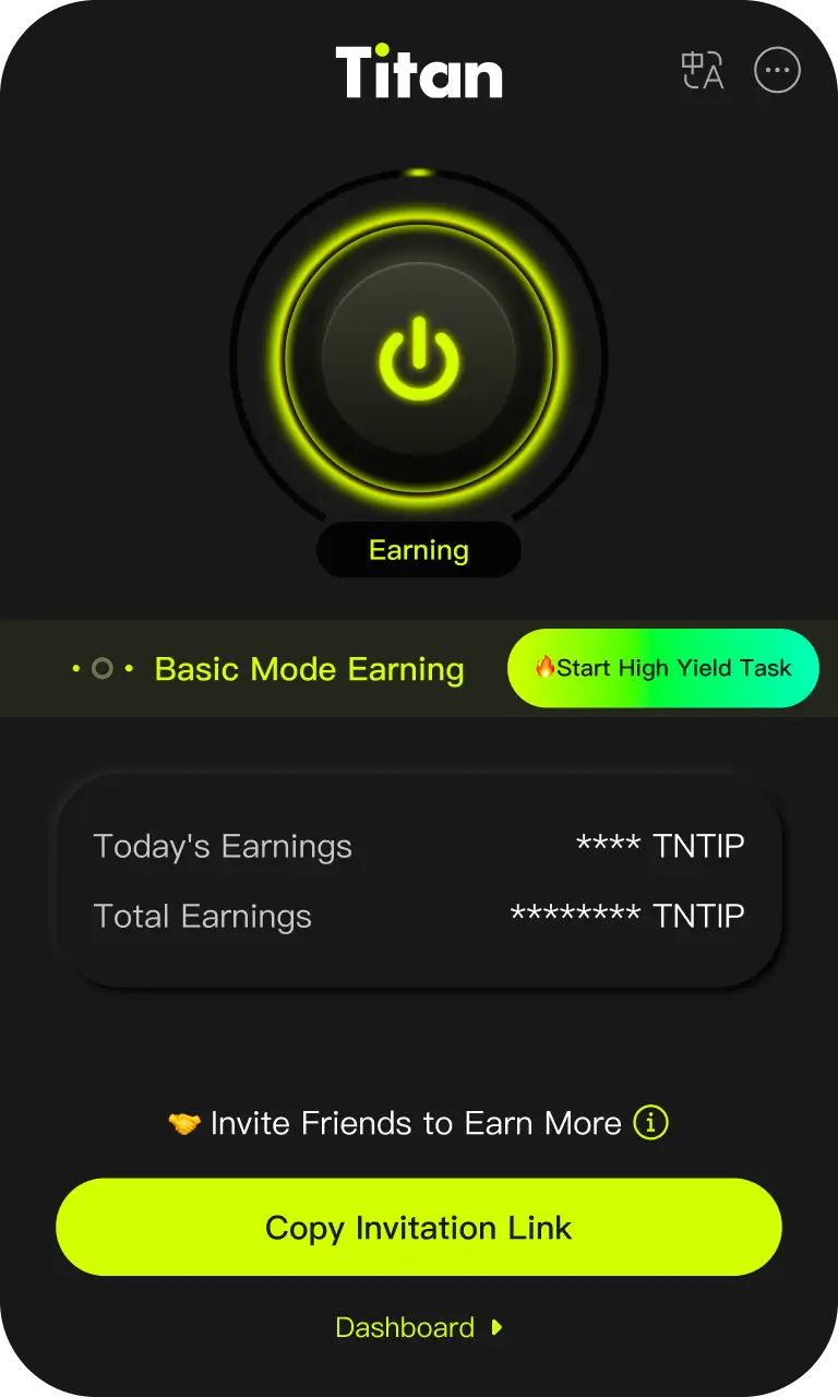 START EARNING WITH JUST ONE CLICK